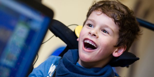 One of the children SpecialEffect has helped