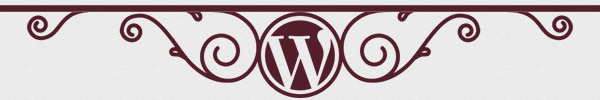 The footer image from the WordCamp London website, including the WordPress logo